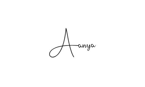 76 Aanya Name Signature Style Ideas Professional Autograph