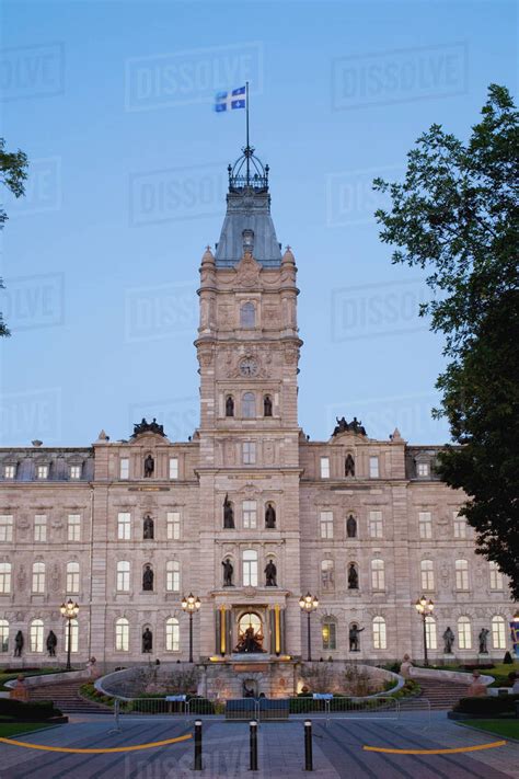 Quebec Parliament Buildings Quebec Quebec City Canada Stock Photo