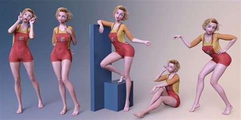 Cdi Poses And Expressions For Kanade 8 And Genesis 8 Female Daz 3d