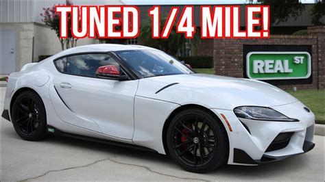 This calculator computes the estimated engine or motor horsepower from elapsed time. 2020 Toyota Supra - Performance Tuned for Quarter-Mile ...