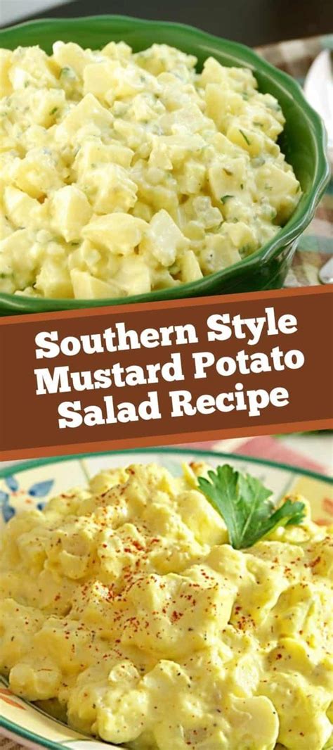 Southern Style Mustard Potato Salad Recipe Grandma Lindas Recipes