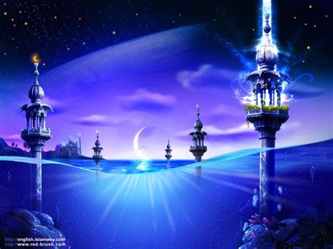 🔥 Islamic Powerpoint Masjid Moon Ppt Background Cbeditz
