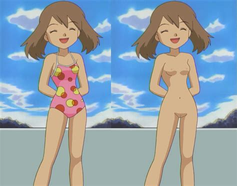 Rule 34 Accurate Art Style May Pokemon Nude One Piece Swimsuit Pokemon Screencap Screenshot