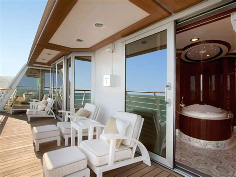 Sure, many rooms may be the same as far as design and amenities, but there's that's right — just like when choosing where to live, location, location, location is a primary consideration for picking out the best cruise cabin. Luxury cruise ship suites that will blow your mind | Style ...
