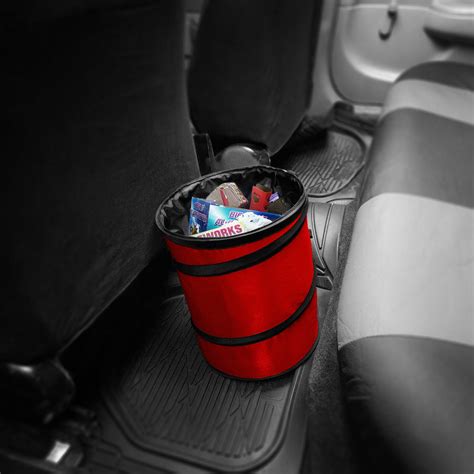 Auto Car Trash Can Portable Collapsible Waterproof Large 7 Colors