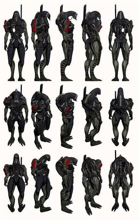 Mass Effect 2 Legion Model Reference By Troodon80 On Deviantart