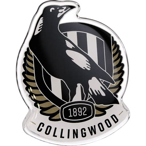 It was established in 1988 when rarg attended his screening to jim henson and the company was started as tony collingwood productions. Collingwood AFL Supporter Logo - Lensed Chrome Finish ...