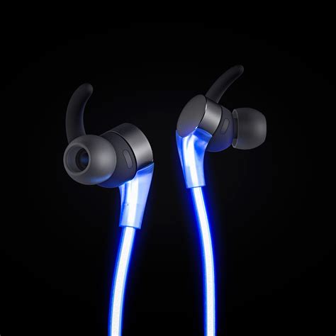 Glow Headphones Blue Glow Headphones Touch Of Modern