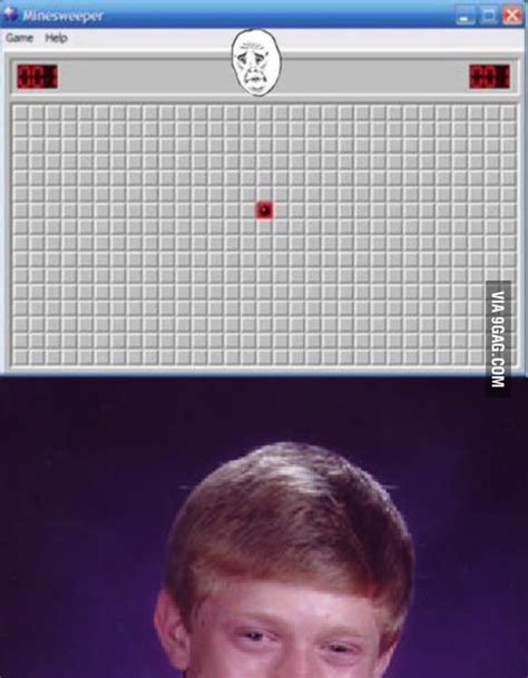 Bad Luck Brian Plays Minesweeper 9gag
