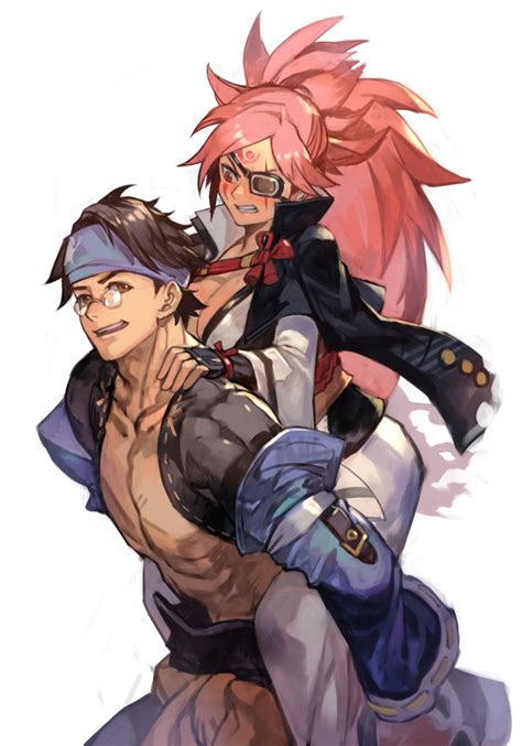 Baiken And Mito Anji Guilty Gear And 2 More Drawn By Hungryclicker