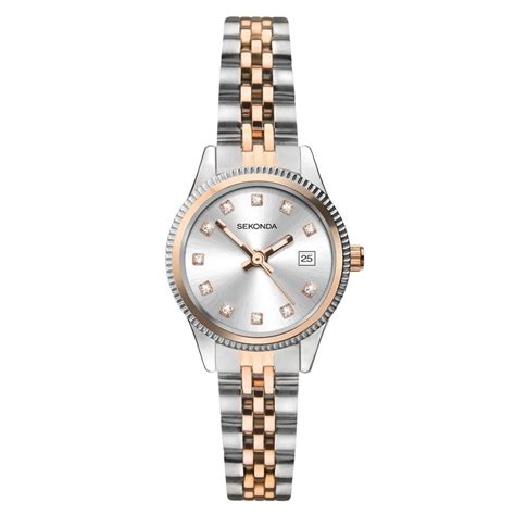 Sekonda Ladies Classic Two Tone Bracelet Watch Watches From Faith