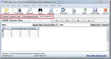 View Insert And Modify Data Table Without Using Ms Access