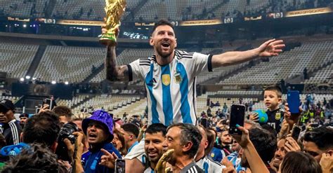 Estamos Ante La Historia Leo Messi Campeón De Qatar Es El Mejor Del