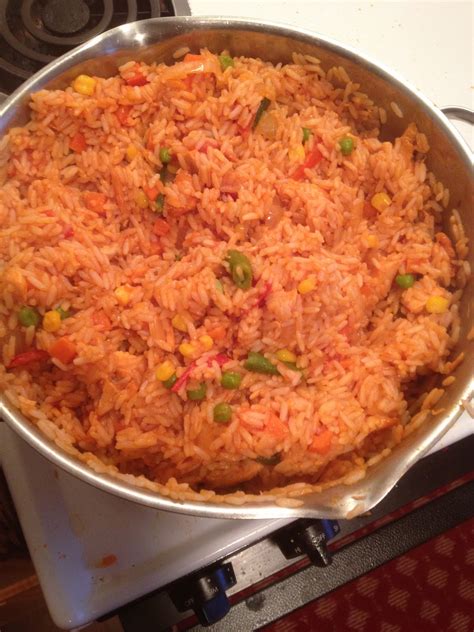 Chechiz Kitchen Dinner Tonight Jollof Rice With Salmon