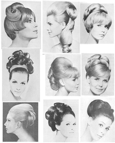 Sixties Collection 9 Retro Hairstyles 1960s Hair Vintage Hairstyles