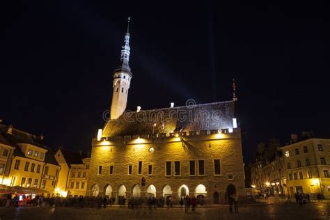 Tallinn Town Hall In Estonia Editorial Stock Photo Image Of