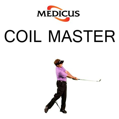 Medicus Coil Master Golf Swing Trainer Consistent Perfect Arc Power Accuracy Ebay
