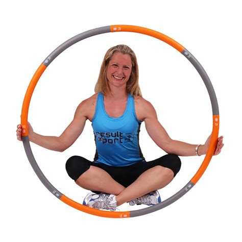 Level2 Weighted Hula Hoop Foam Padded Hoop 100c Resultsport