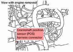 2006 Nissan Frontier Crankshaft Position Sensor Location