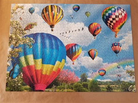 Ravensburger Hot Air Balloons 1000 Piece Puzzle