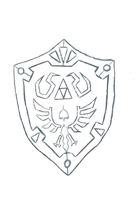Myron maclain, who was contracted by. Shield Coloring Page at GetColorings.com | Free printable ...