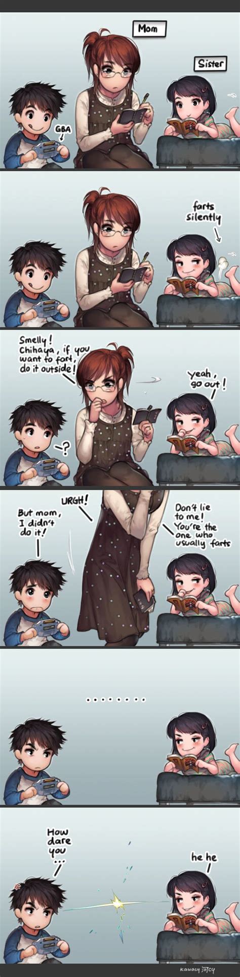 who the heck farted by kawacy on deviantart funny comics cute comics funny memes