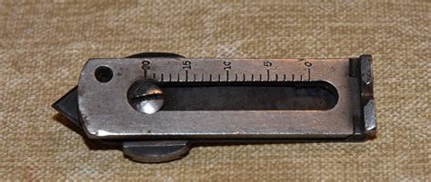 Wts Winchester Vintage Carbine Folding Ladder Rear Sights 44a Cmp