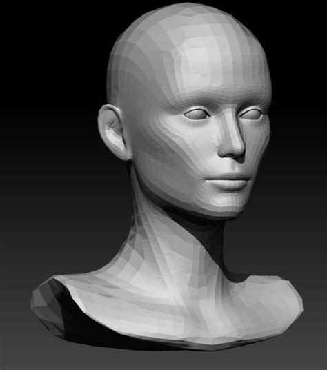 Female Head Pack Low Poly 3d Model Collection Cgtrader