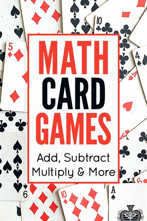 Kids Math Card Games With Just A Deck Of Cards Laptrinhx News