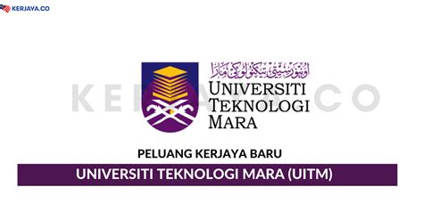 Undergraduate and postgraduate (utm johor bahru and kuala lumpur) click the link below to view utm video corporate. Jawatan Kosong Terkini Universiti Teknologi Mara (UiTM ...