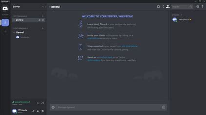 Discord is a voice, video and text communication service to talk and hang out with your friends and communities. Discord (software) - Wikipedia