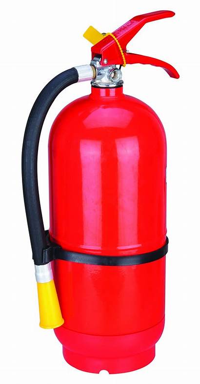 Extinguisher Fire Clipart Clip Powder Korea Dry