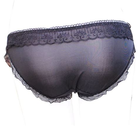 Fashion Care 2u U185 1 Sexy Black Lace Trim Women S Underwear