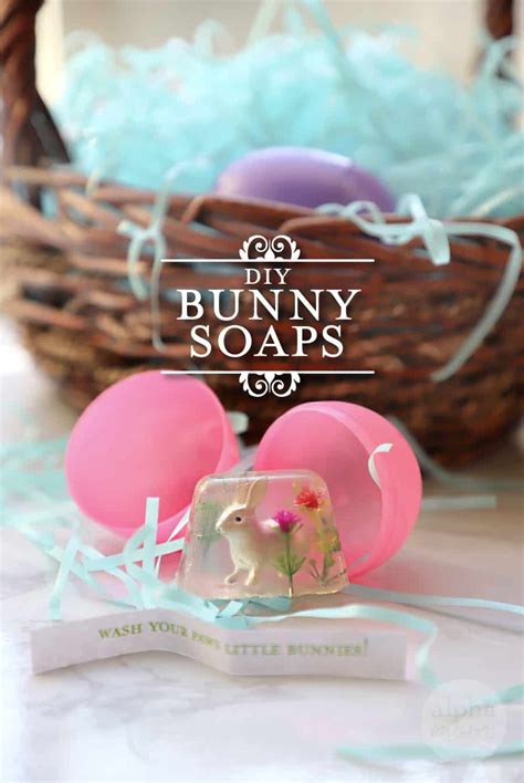Diy Bunny Soap For Easter And Every Day Alpha Mom Diy Easter