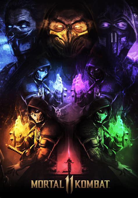 Mortal Kombat Art Poster By Mizuri Official