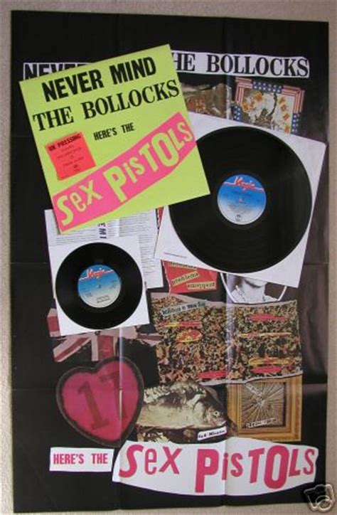Sex Pistols Never Mind The Bollocks Promo Poster 7