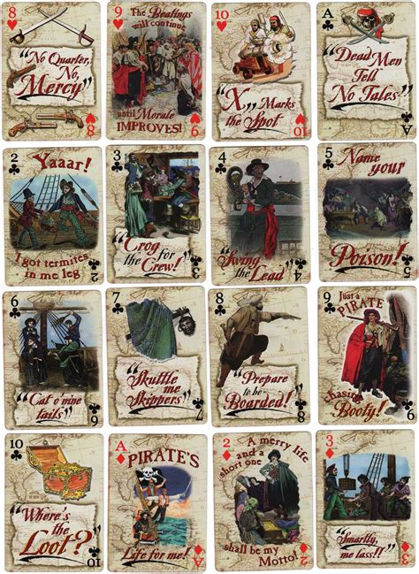 Famous Pirates The World Of Playing Cards