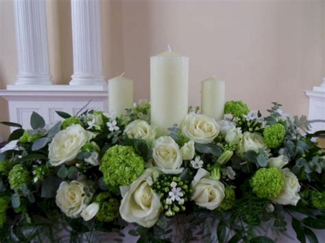 Church altar floral arrangements ideas. Church Altar Wedding Flowers Arrangement - OOSILE