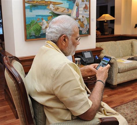 Its Not What Modi Is Tweeting Its What He Is Reading The Wire