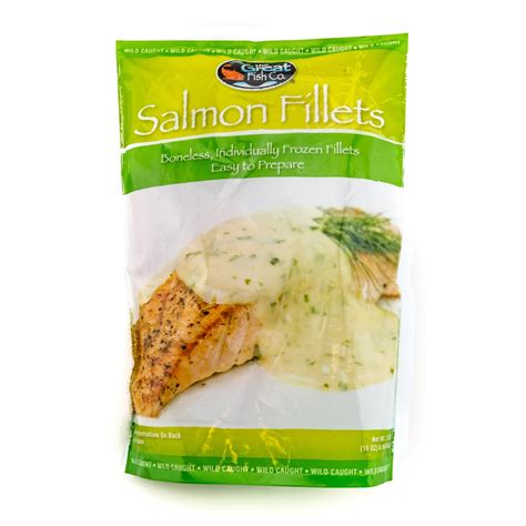 The Great Fish Co Wild Caught Salmon Fillet Shipt