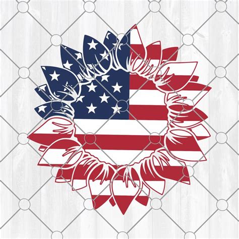 Free Free 329 Vinyl Cricut American Flag Sunflower Svg SVG PNG EPS DXF File