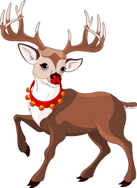 Santa Clauss Reindeer Png Transparent Image Download Size 640x877px