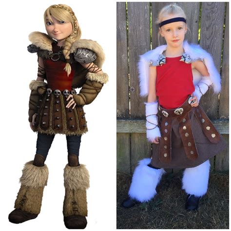 Astrid Costume For My 5 Year Old From How To Train Your Dragon