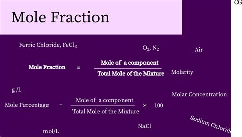 The mass fraction of the solute is as follows: How To Calculate Mole Fraction From Molarity