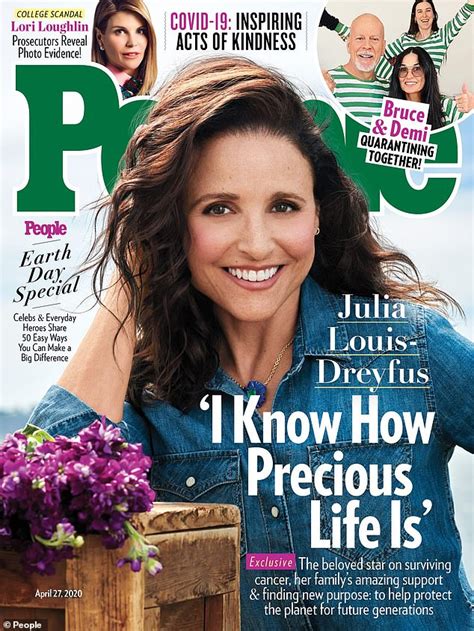 Julia Louis Dreyfus Says Her Battle With Cancer Inspired Her Dedication