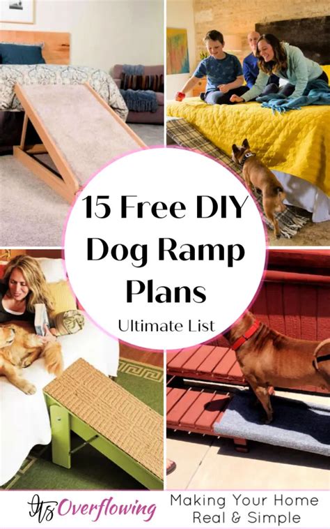 Steps for my diy dog steps. 15 Free DIY Dog Ramp Plans With Detailed Instructions ...