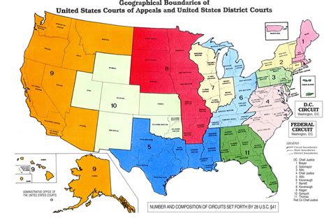 U S Circuit Court Map World Map