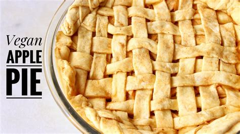 Vegan Apple Pie Easy Recipe Youtube