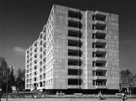 Hansaviertel Apartment House Berlin Germany 1955 57 Alvar Aalto