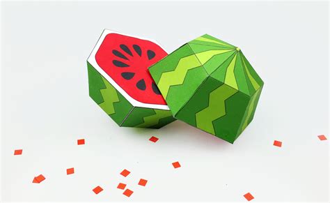 Origami How To Make Paper Watermelon Crafts Ideas For Kids 종이 접기 미술